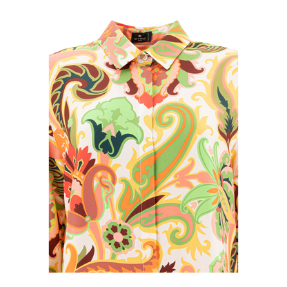 Silk Paisley Shirt - Image 3