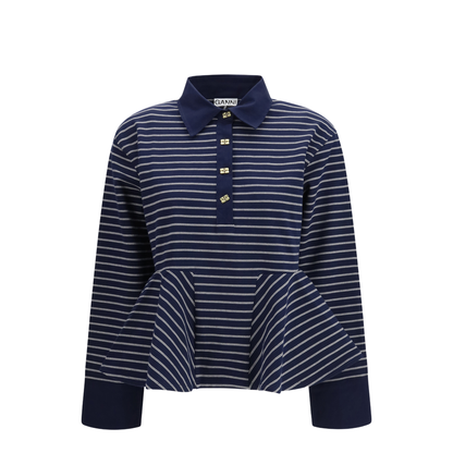 Striped Polo Shirt - Image 1