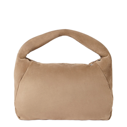 BC Duo Suede Shoulder Bag Light Brown - Image 2