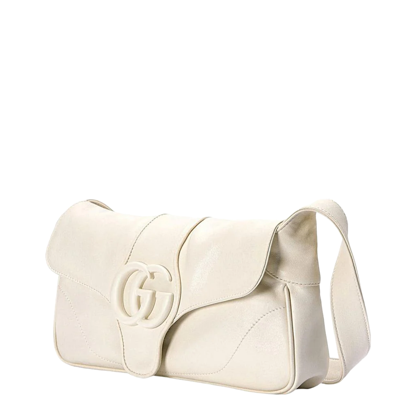 Aphrodite Shoulder Bag Leather White - Image 2