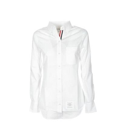 Button-down shirt in white - Image 4