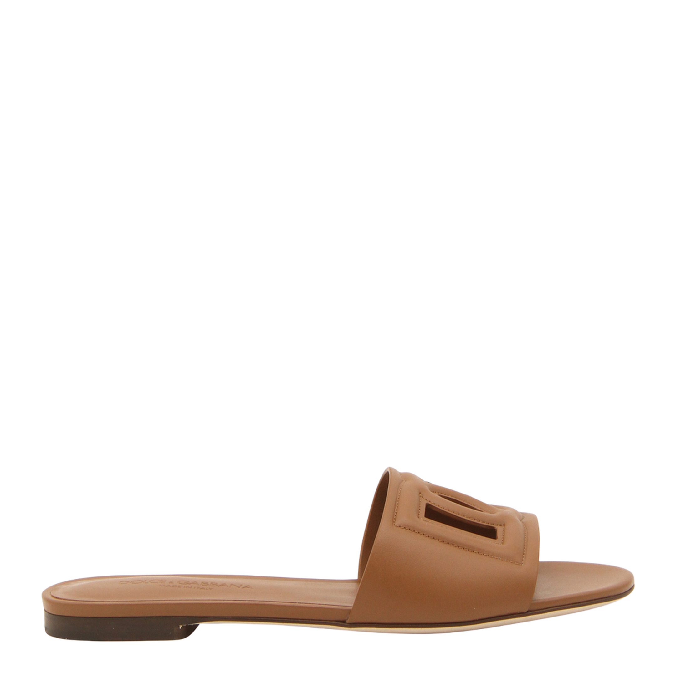 Calfskin Sliders with Logo - Image 2