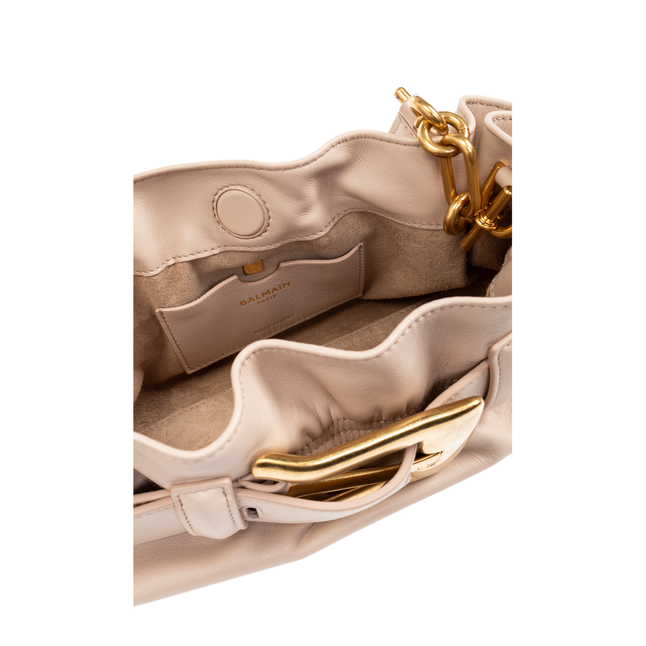 Anthem Calfskin Shoulder Bag - Beige - Image 5