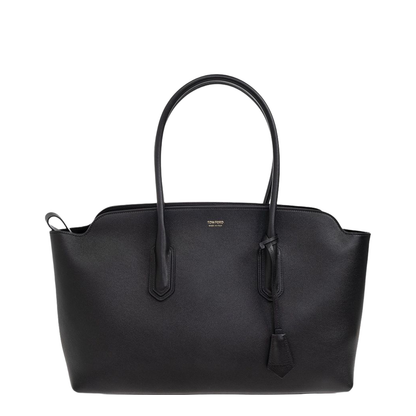 Large Leather Shopping Bag - Image 1