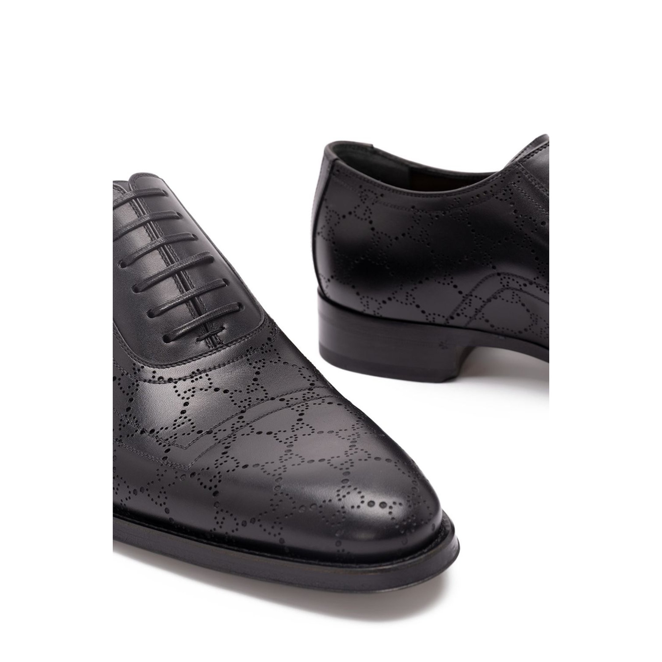Lace-Up Shoe With Lasered Gg - Image 5