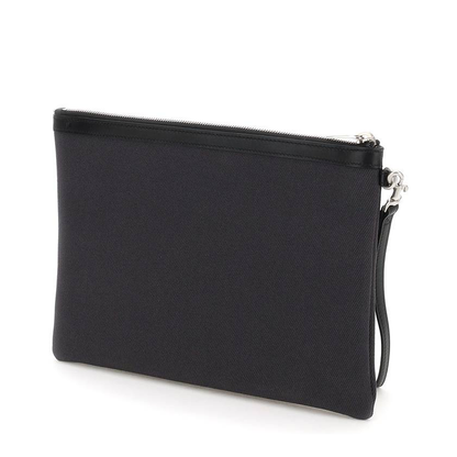 Charcoal Canvas Rive Gauche Clutch - Image 2