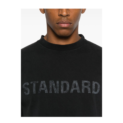 Standard T-Shirt Regular Fit in Black Faded - Image 3