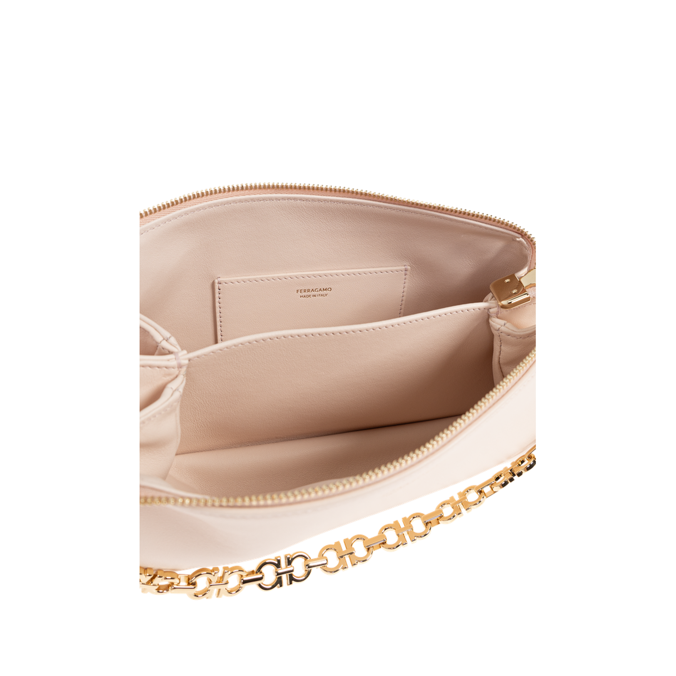 Gancini chain mini bag - Ballet pink - Image 4