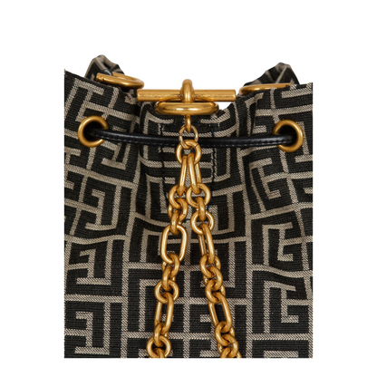 Pulse Monogram Jacquard Backpack - Black - Image 7