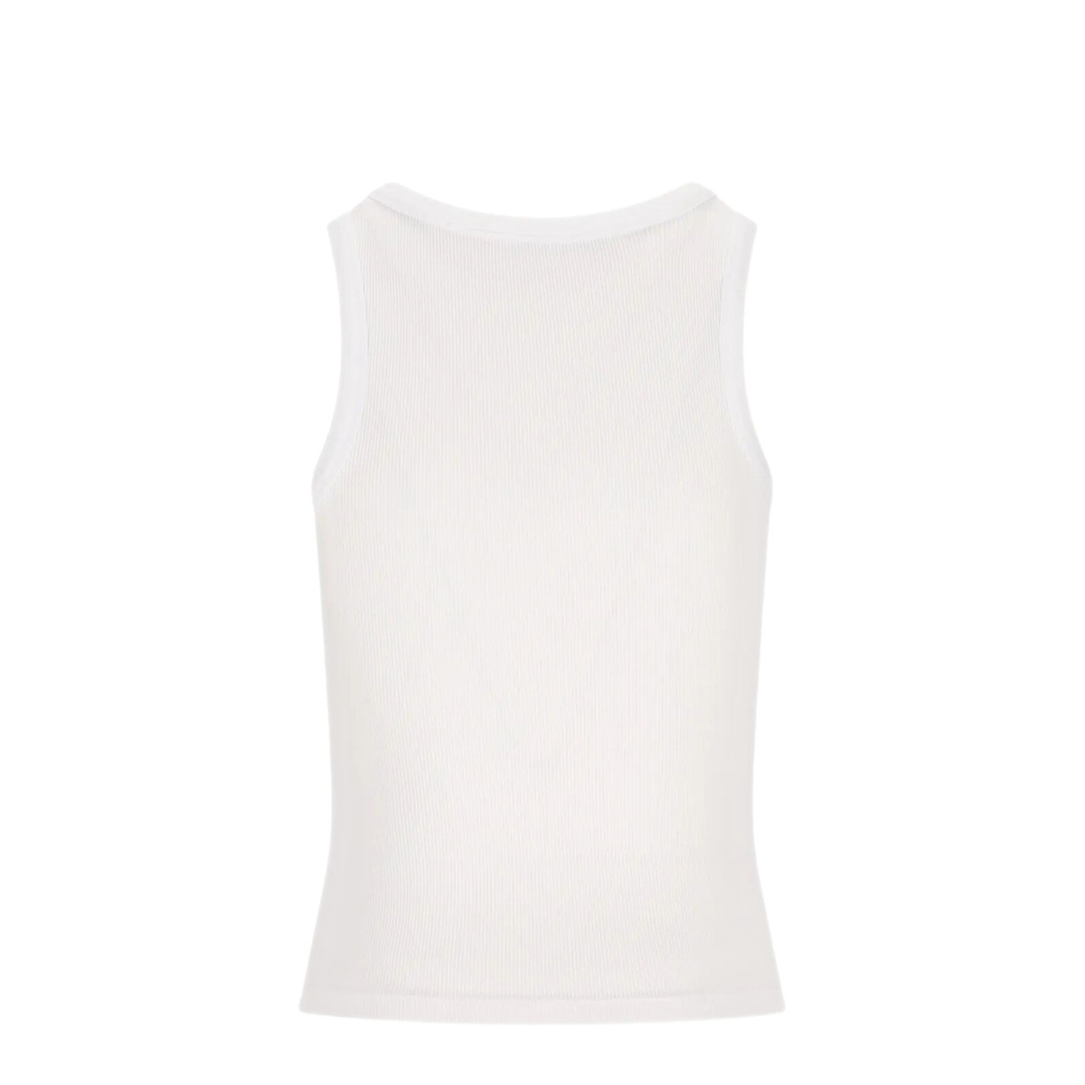 Logo Ribbed Tank Top - Image 2