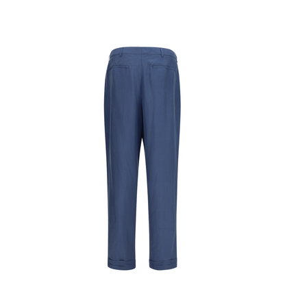 Tailored Pants with Habutai Silk Belt - Image 2
