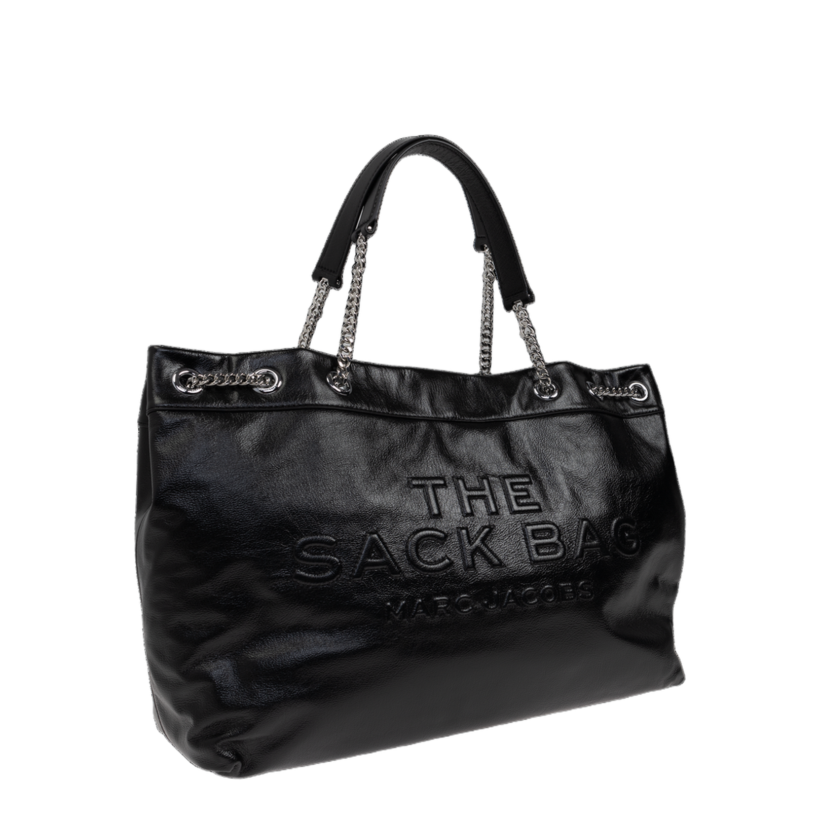 THE SACK BAG LEATHER BLACK - Image 3