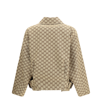 Canvas Bomber Jacket - Image 2