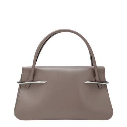 Pinch medium bag in taupe leather - Image 1