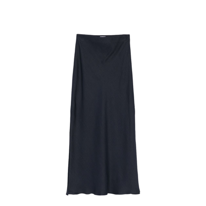 Line Blend Long Skirt Blue - Image 1
