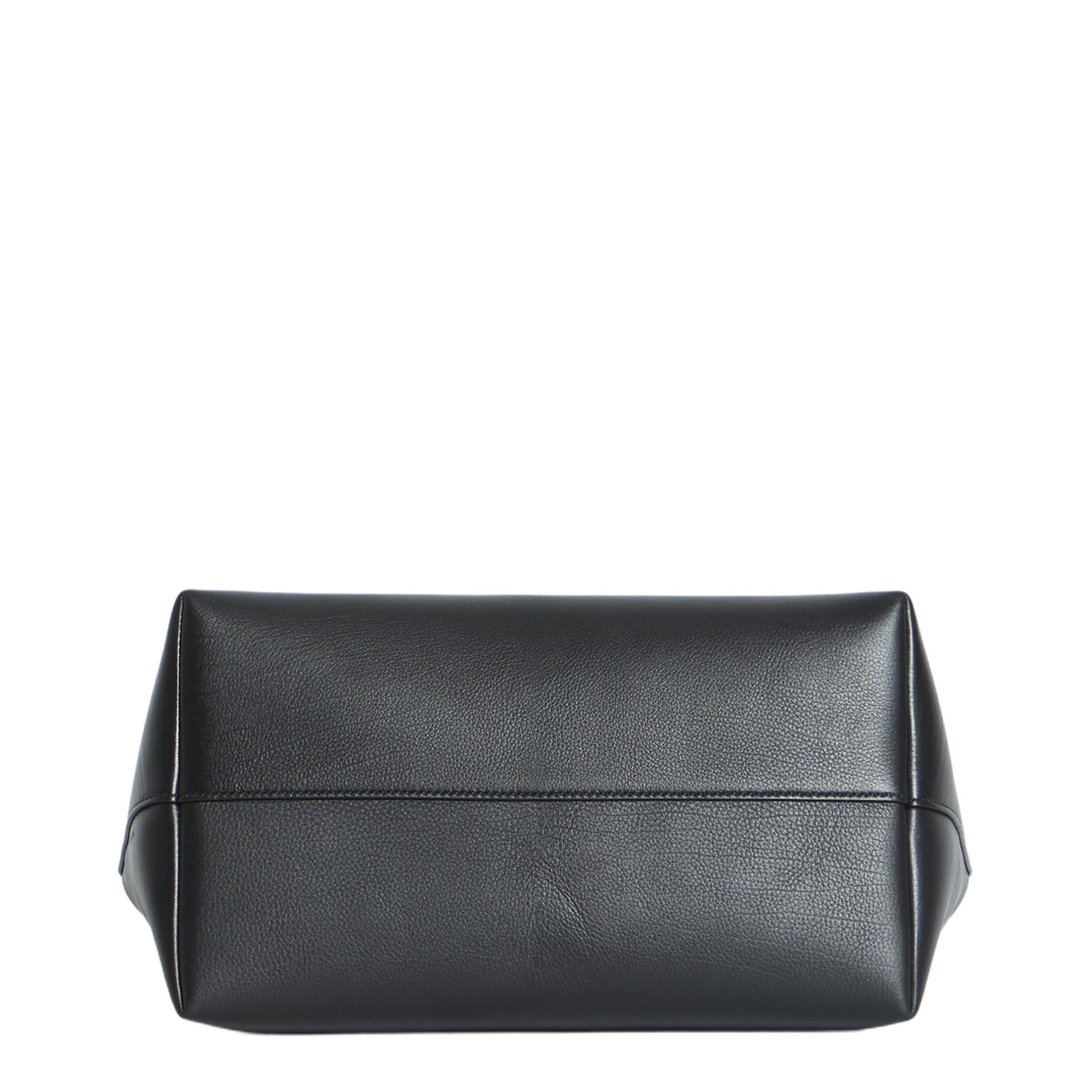 Terrasse Calfskin Top-Handle Bag - Black - Image 3