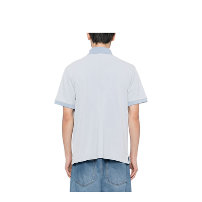 Polo in Cotton Blue - Image 2