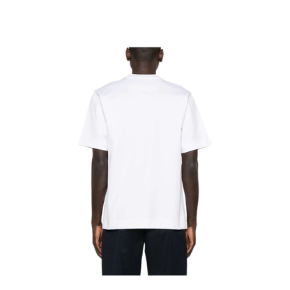 Cotton T-Shirt with Metal FF Appliqué - Image 4
