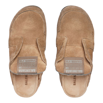 Dumbo Sabot in Distressed Suede Calfskin - Image 6