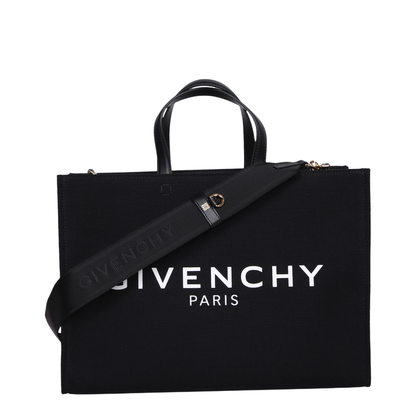 G-Tote Medium Shopping Bag In Canvas - Image 1