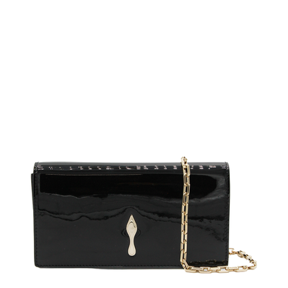 Bettina Clutch Patent Calf Leather Black - Image 1