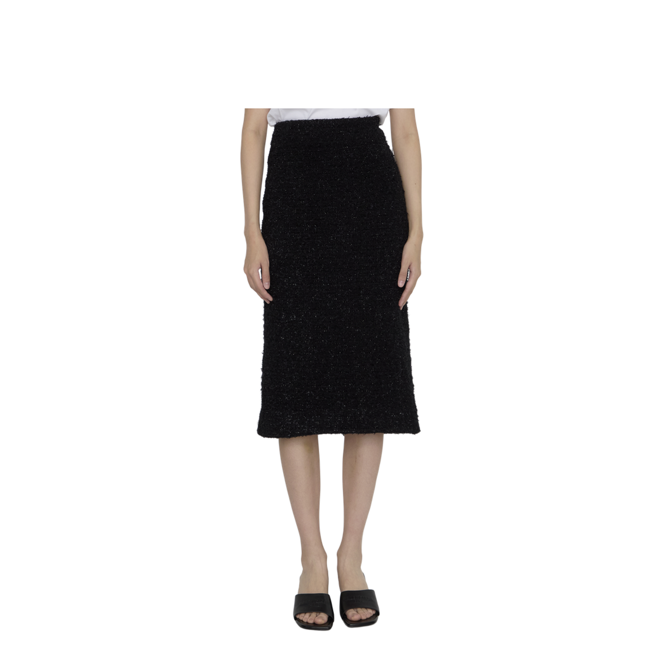 Tweed Midi Skirt - Image 1