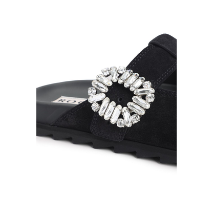 Slidy Mules in Suede - Image 3