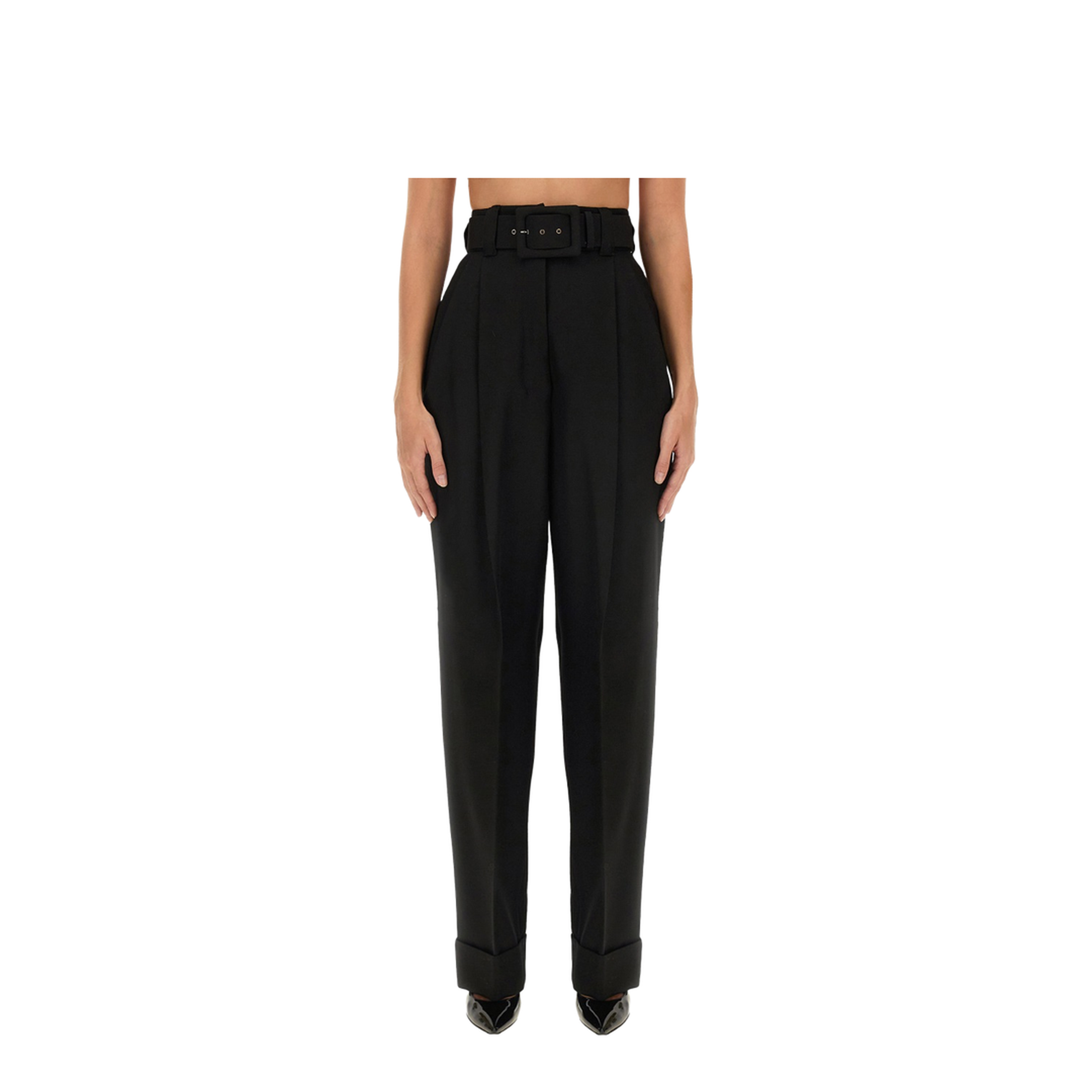 Belted Trousers - Image 1