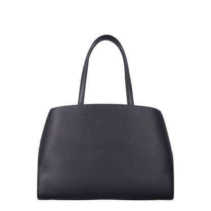 Hug Leather Shoulder Bag Black - Image 3