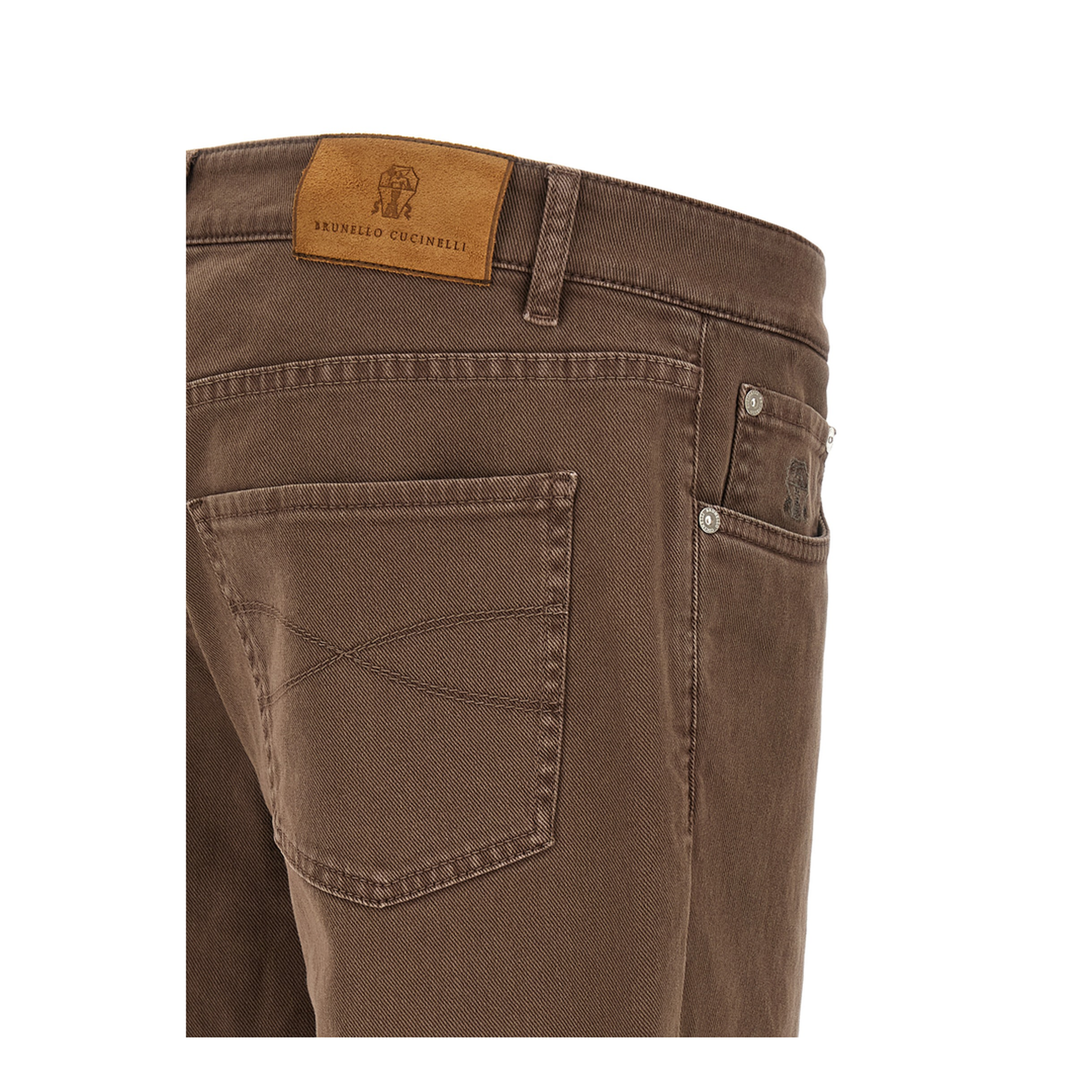 Garment-dyed jeans - Image 4