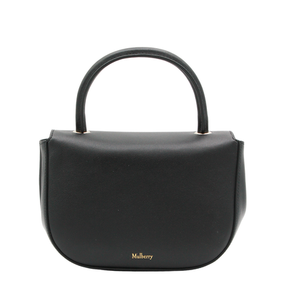 Amberley Small Supple Smooth Leather Top Handle Bag - Black - Image 5