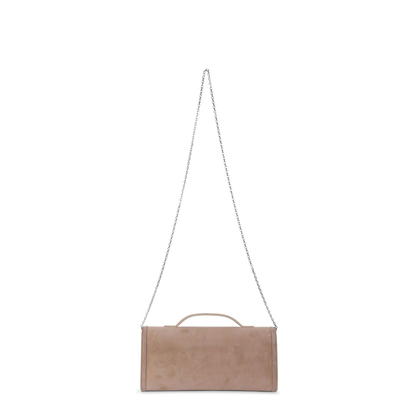 Suede Leather Clutch Bag - Image 5