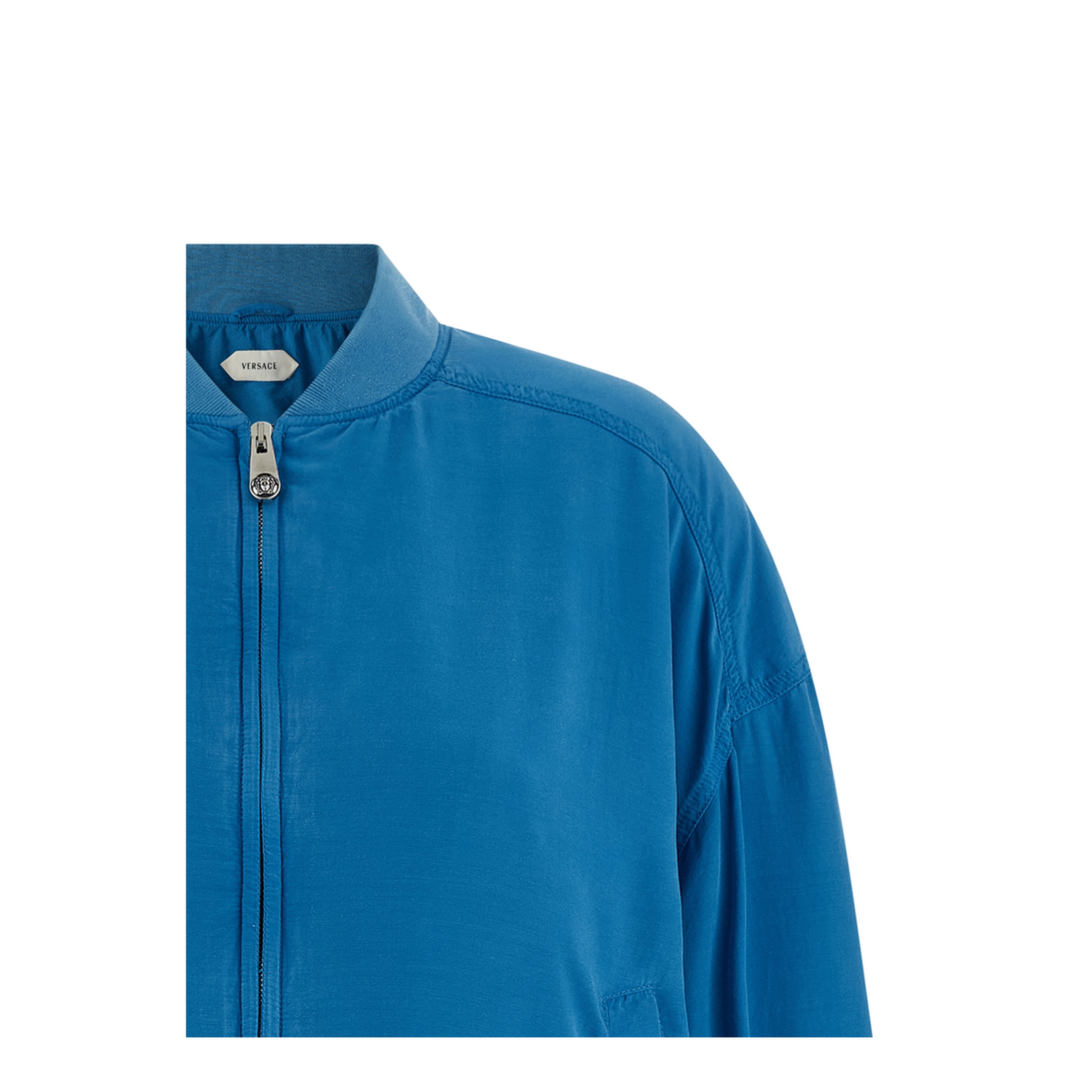 Silk Poplin Blouson - Image 3