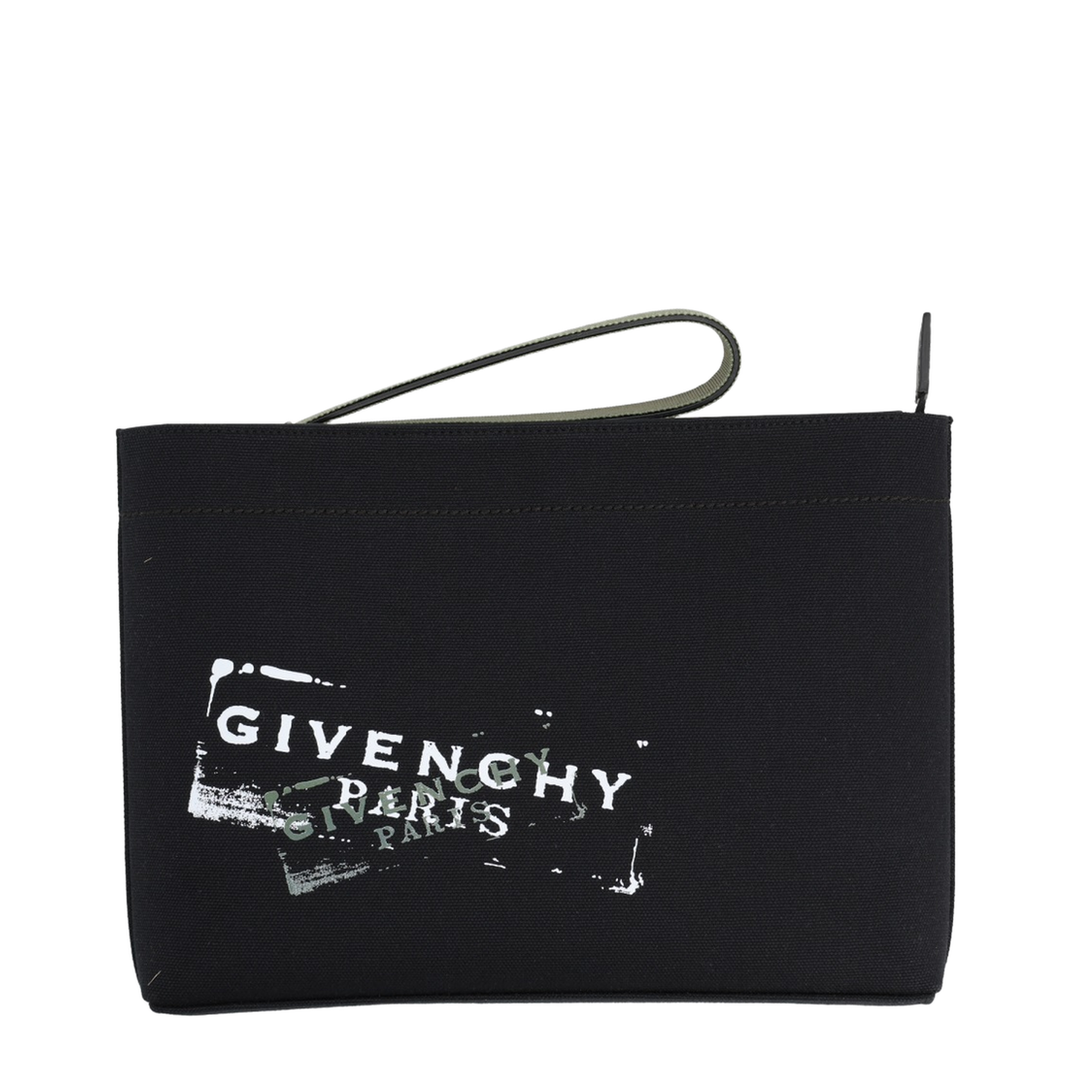 Logo-Print Clutch Bag - Image 4