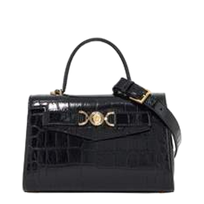 Crocodile Embossed Tote Bag - Image 4