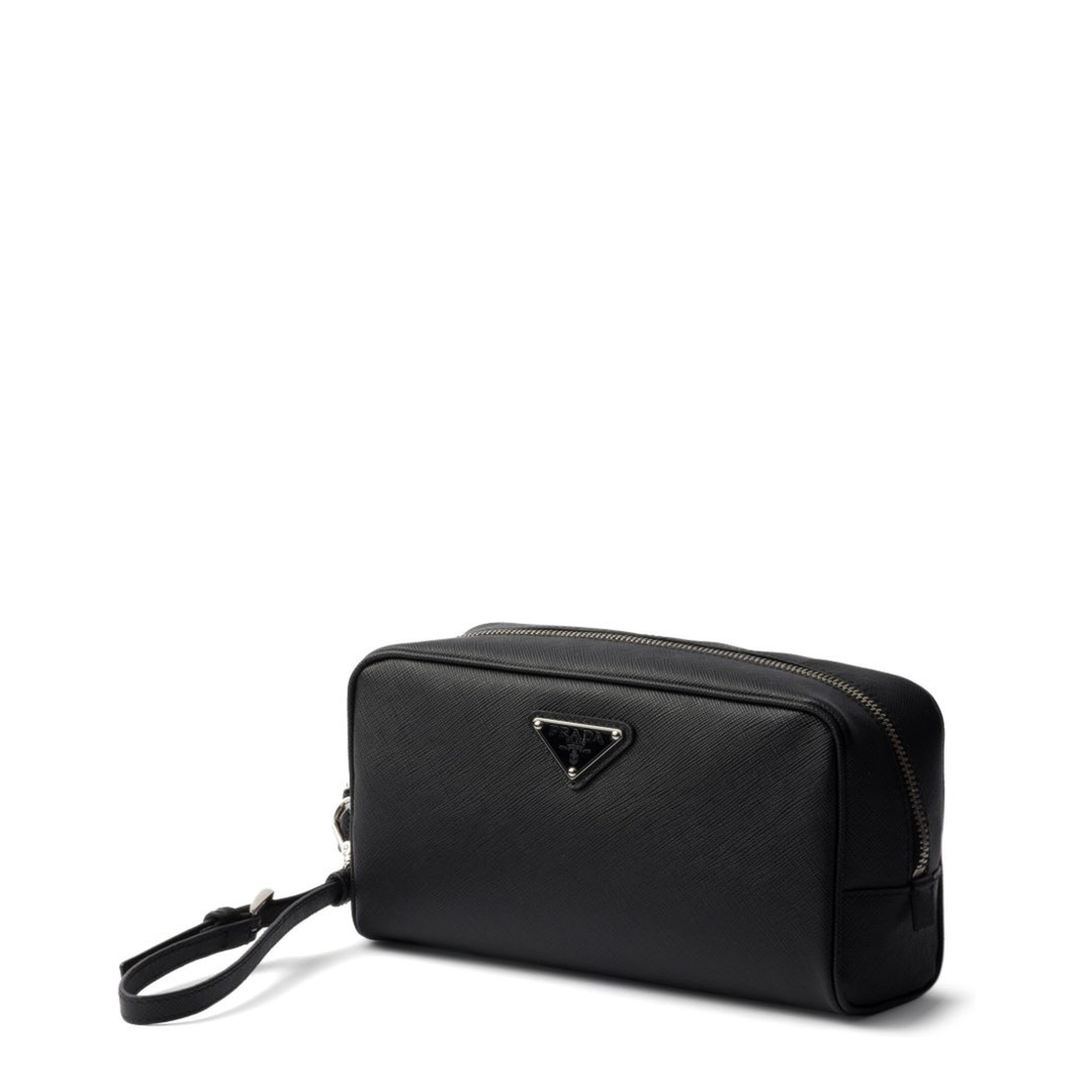 Saffiano Pouch - Black - Image 5