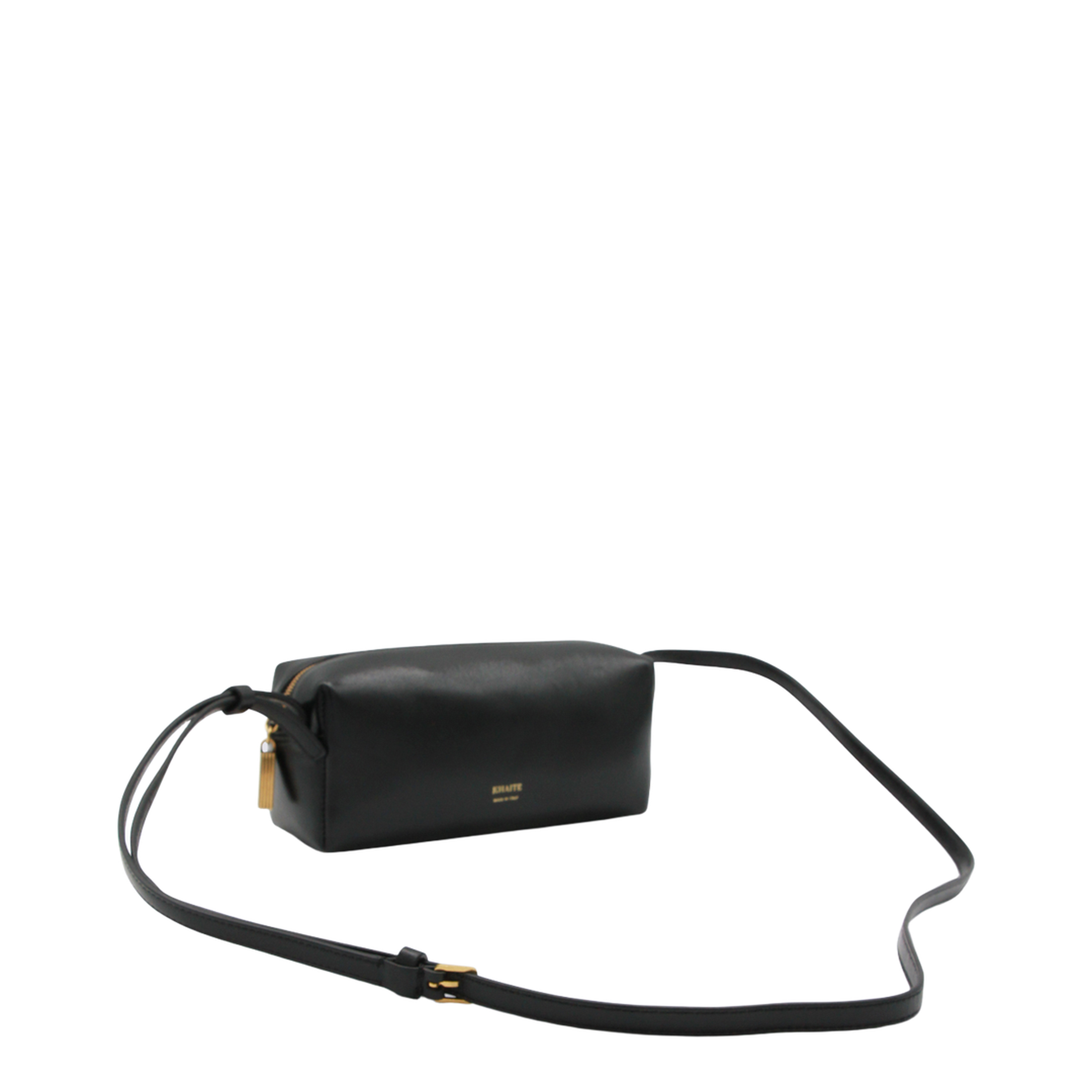 Kye Mini Calf Leather Crossbody - Black - Image 4