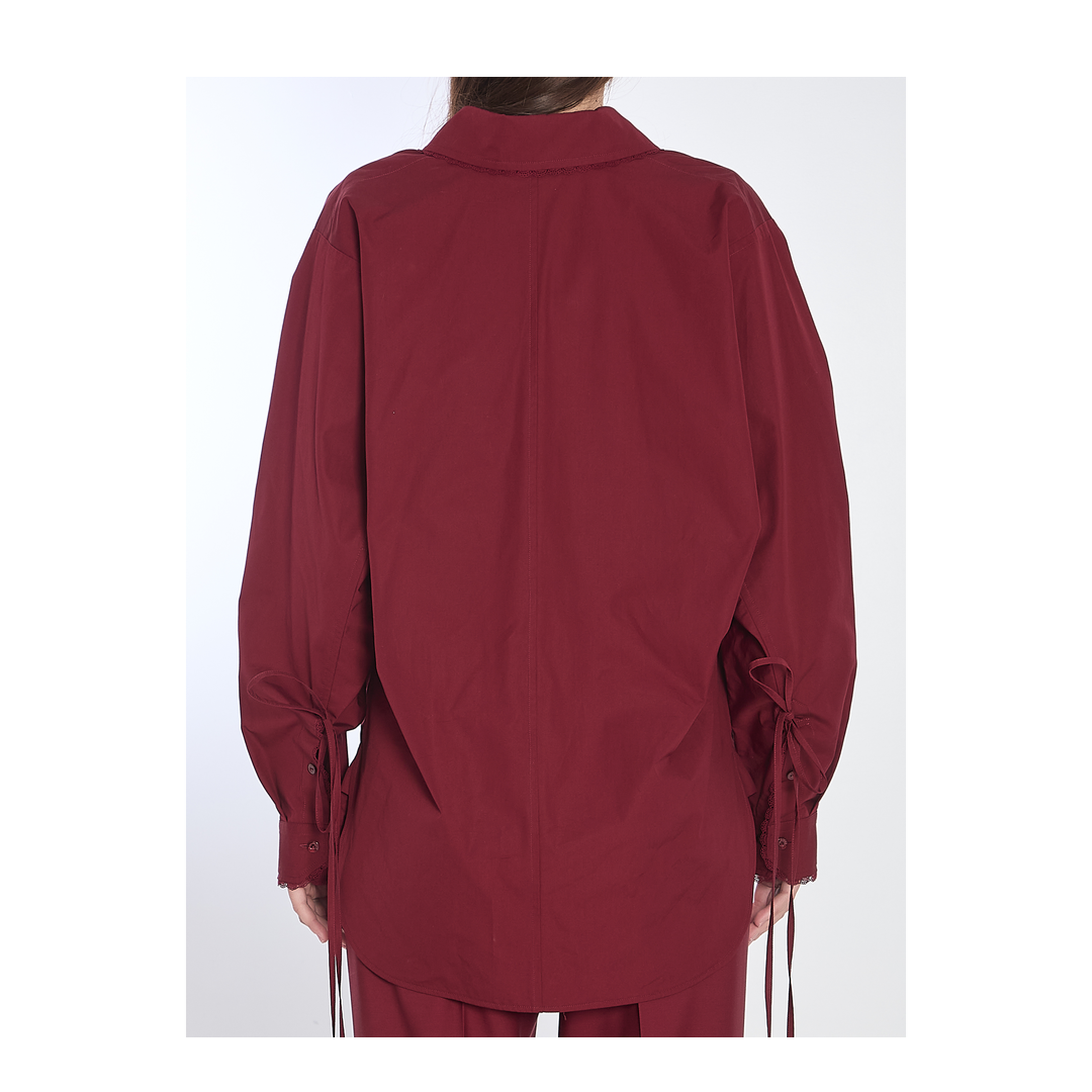 Shirt with ties - Image 4