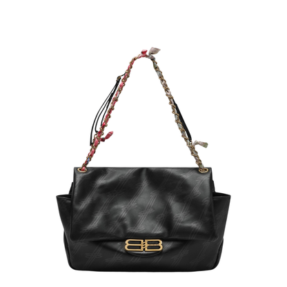 Darling Medium BB Monogram Chain Bag - Black - Image 1