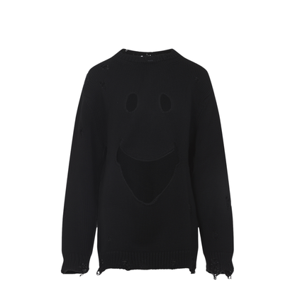 Smile Cropped Sweater - Image 2