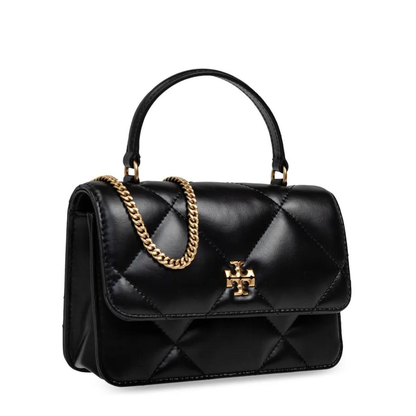 Kira Diamond Mini Sling Bag Leather Black - Image 4