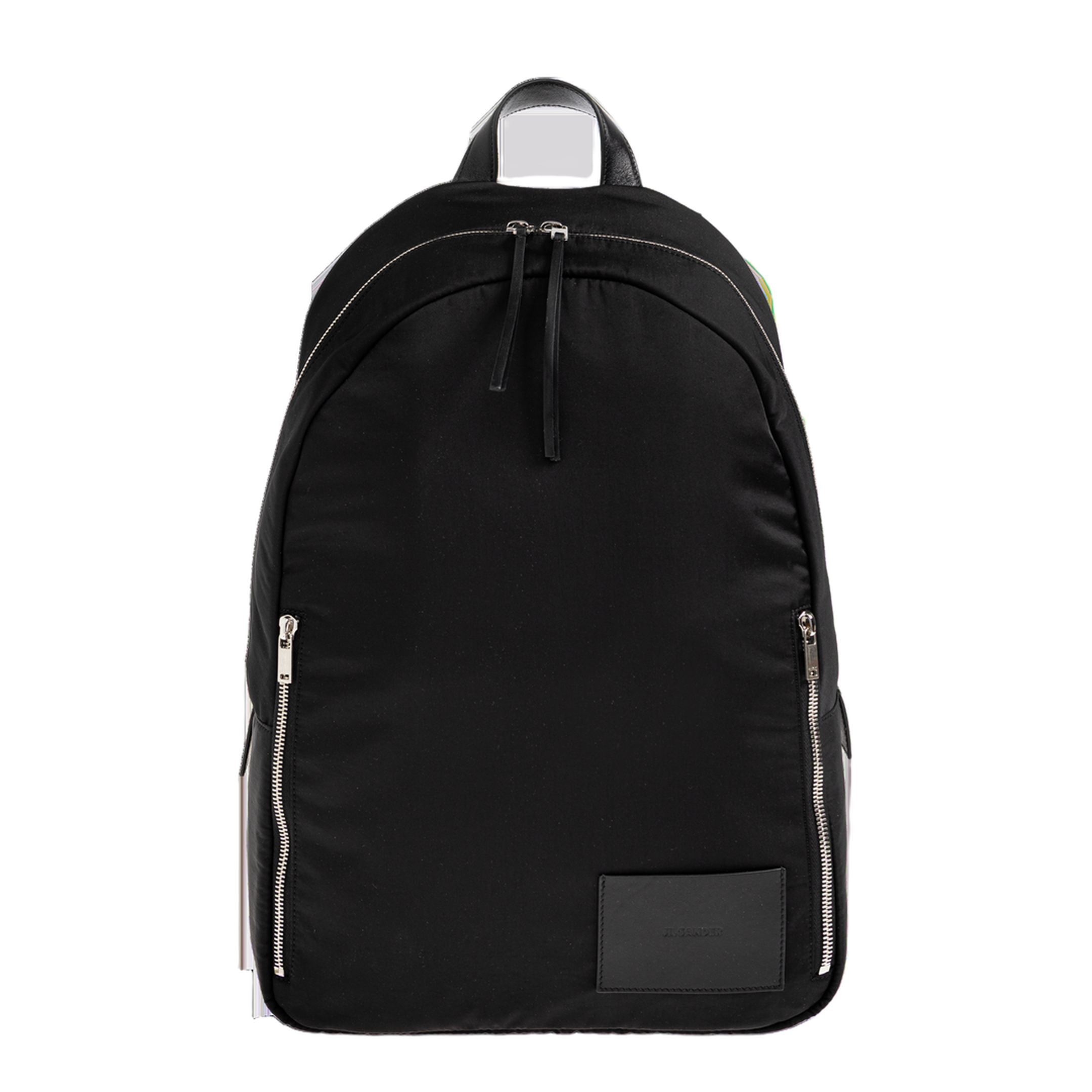 Urban Medium Coated Nylon Backpack - Black - Image 1