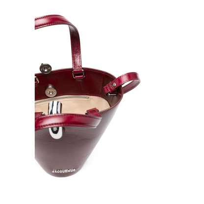 Small Asymmetric Bucket Bag - Image 2