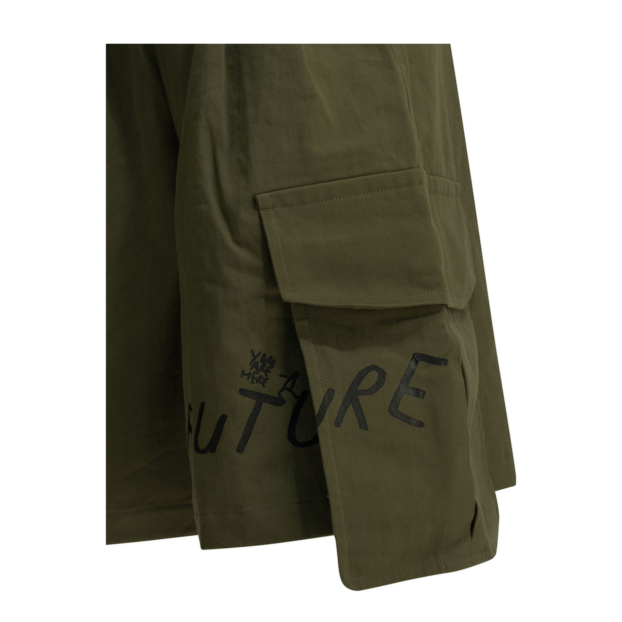 Cargo Shorts With Print - Image 4