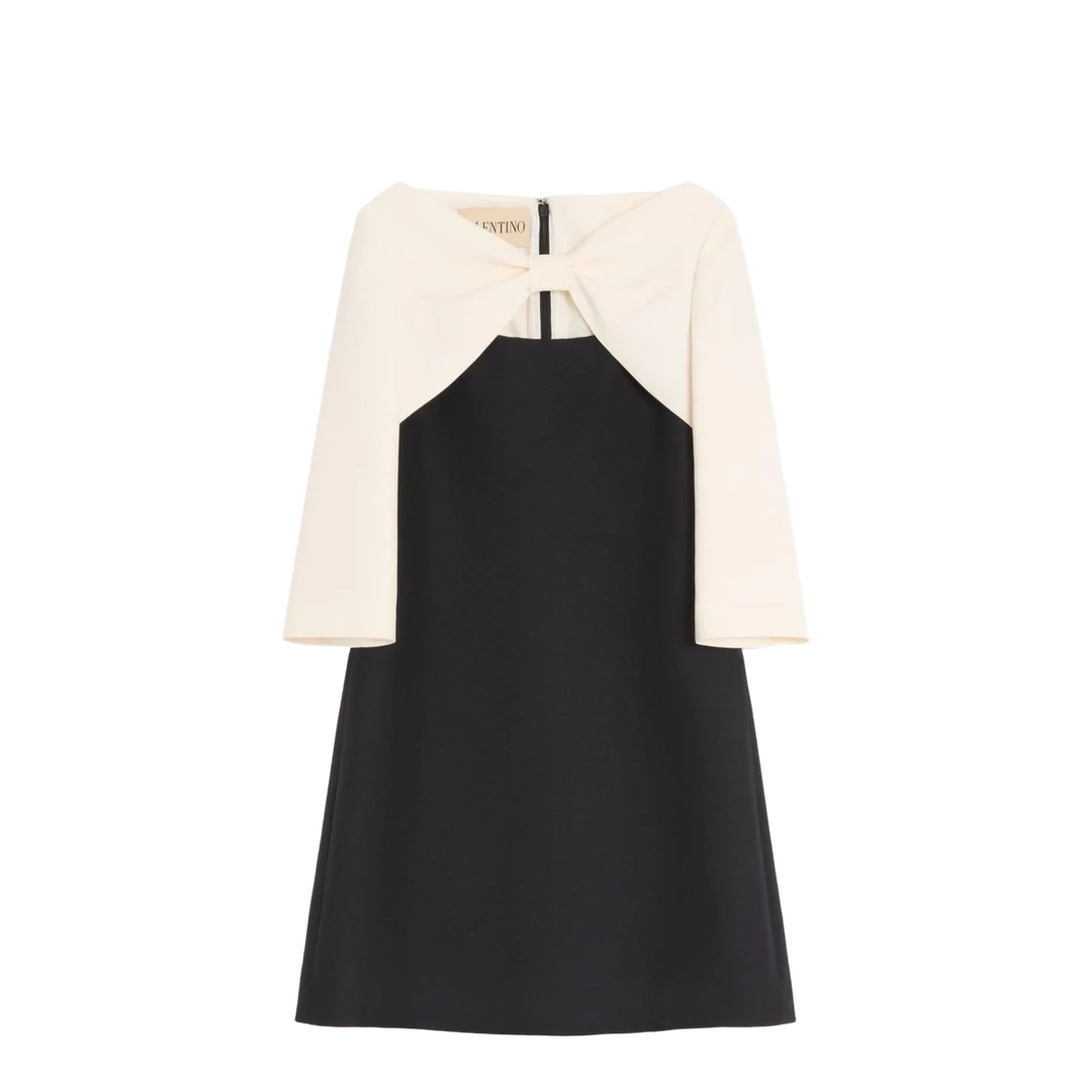 Wool And Silk Mini Dress - Image 1