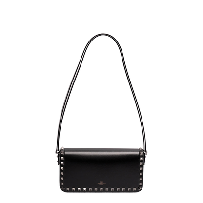 Garavani Rockstud Foldover Top Shoulder Bag - Image 2