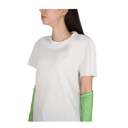 T-Shirt with Logo Embroidery - Image 4