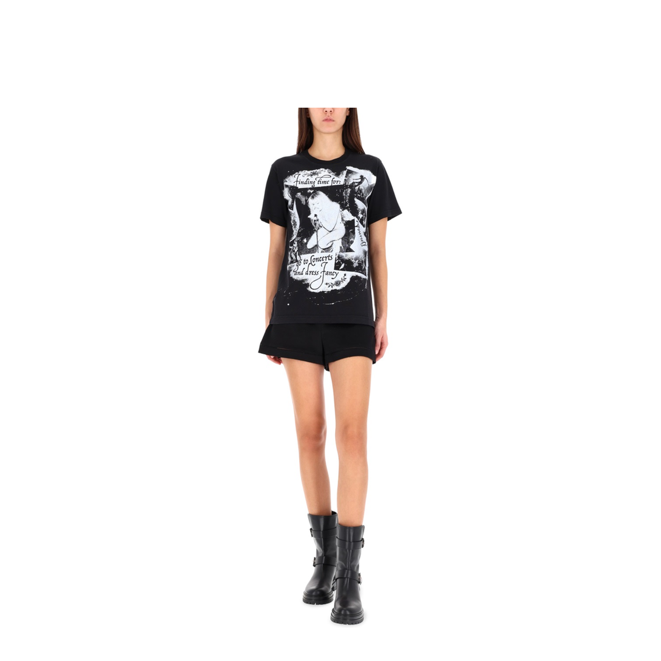 Printed Crewneck T-Shirt - Image 2