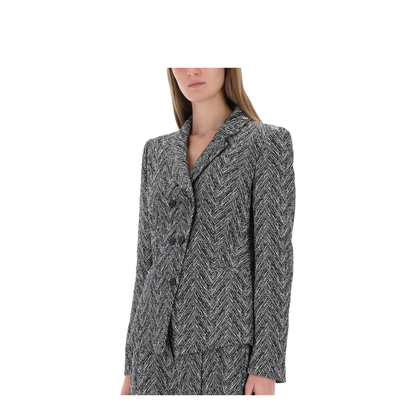 Herringbone Tweed Blazer - Image 4