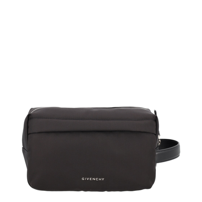 U Backpack Nylon Toiletry Pouch - Black - Image 1